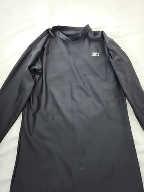 Men's Black Long-Sleeve Compression Shirt